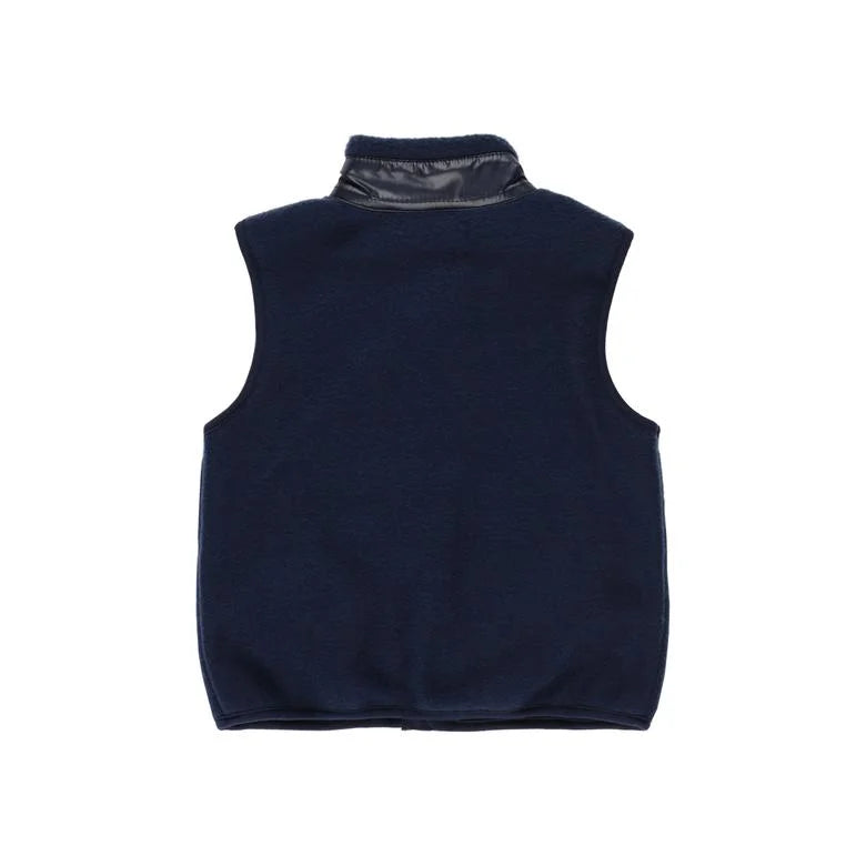 Vesta fleece PANCO - Flexible, Bleumarin, pentru baietei