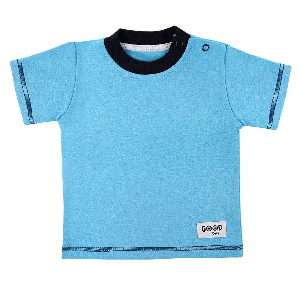 Tricou EEVI - Bike, Bleu, pentru baieti