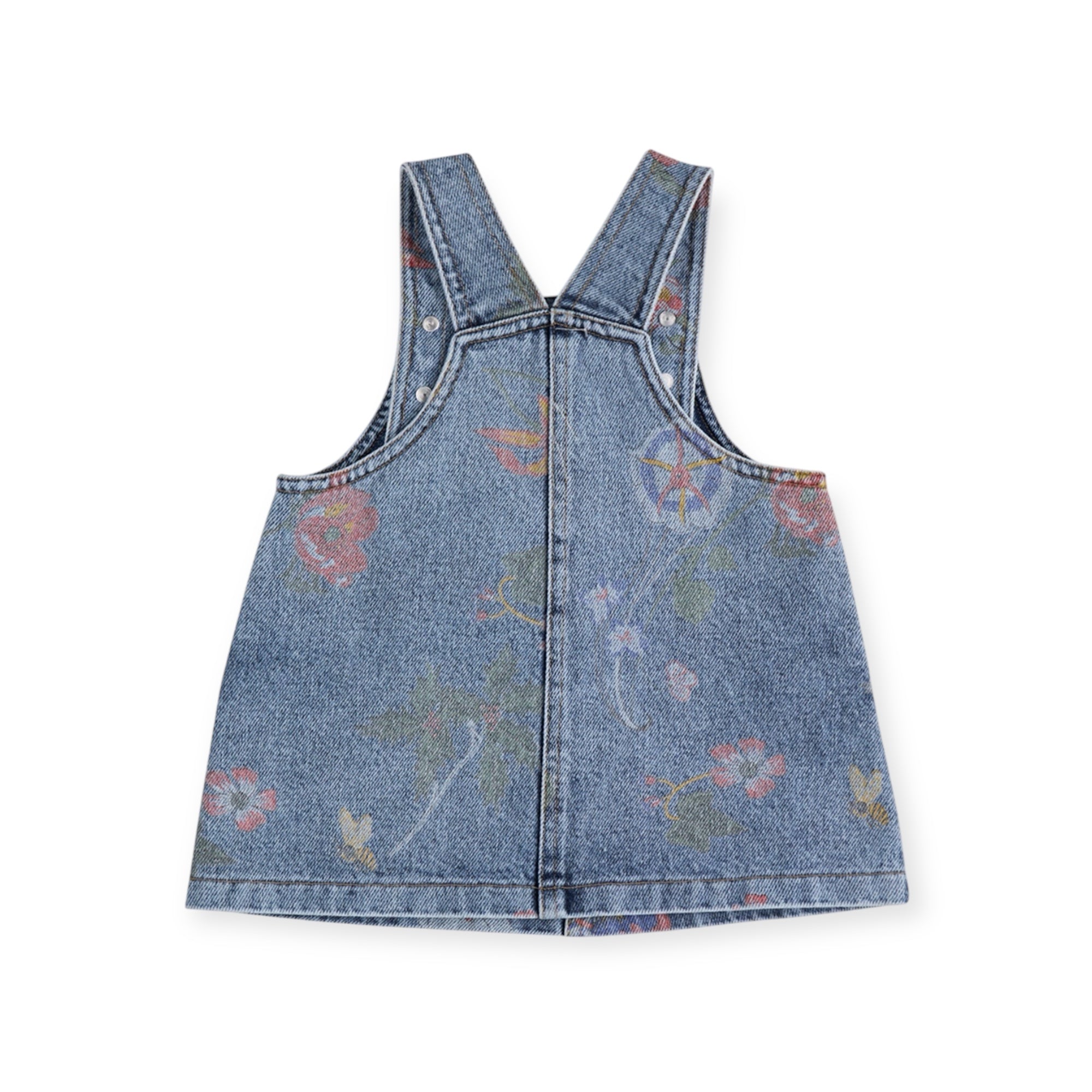 Rochie sarafan de blugi PANCO - It`s Our Nature, Bleumarin, pentru fetite