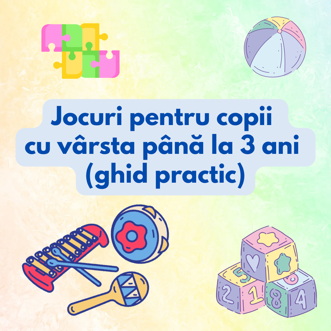 Ghid practic digital - Activitati si jocuri pentru copii 0-3 ani, 14 pagini, NONIE