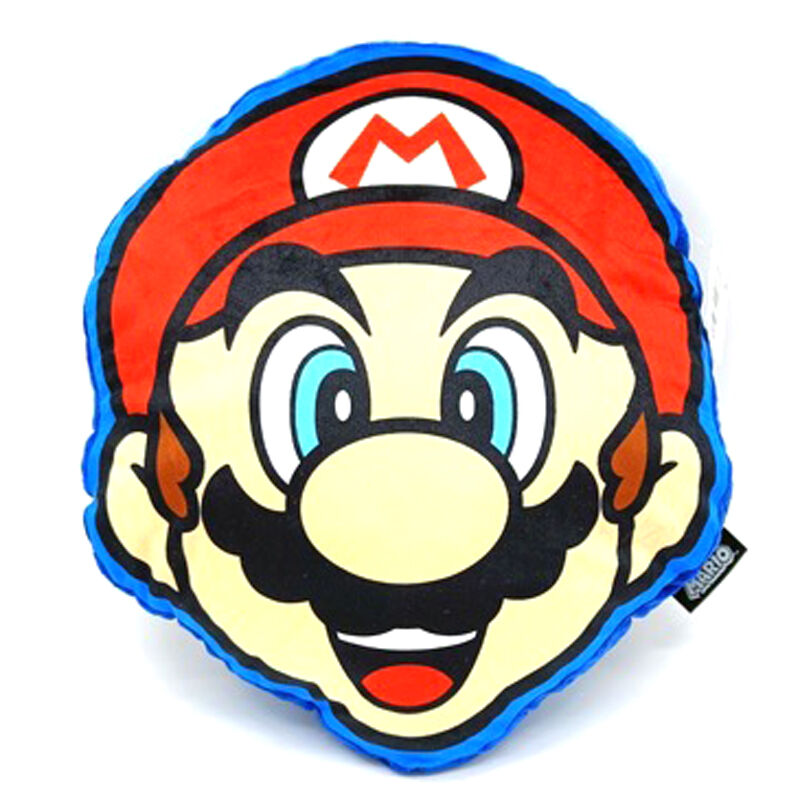 Super Mario Bros - Perna Cap Mario, Rotunda, 35 cm, 1 buc