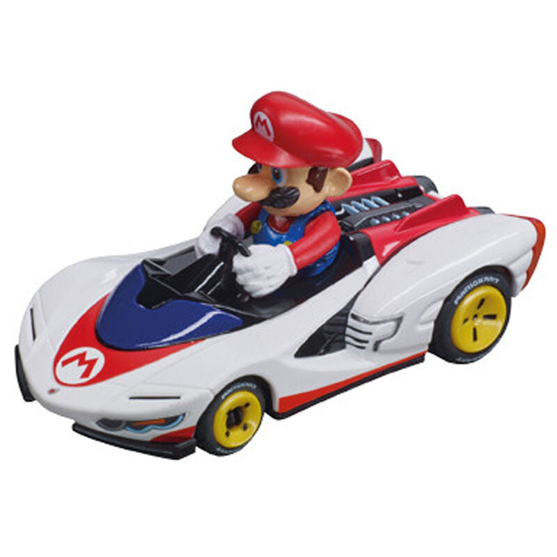 Super Mario - SET 2 masinute: Pull Speed Mario + Yoshi Mario Kart, 1 buc